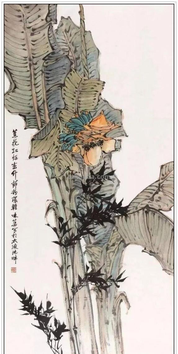 近现代著名画家、美术教育家郭味蕖四十四幅经典绘画作品赏析