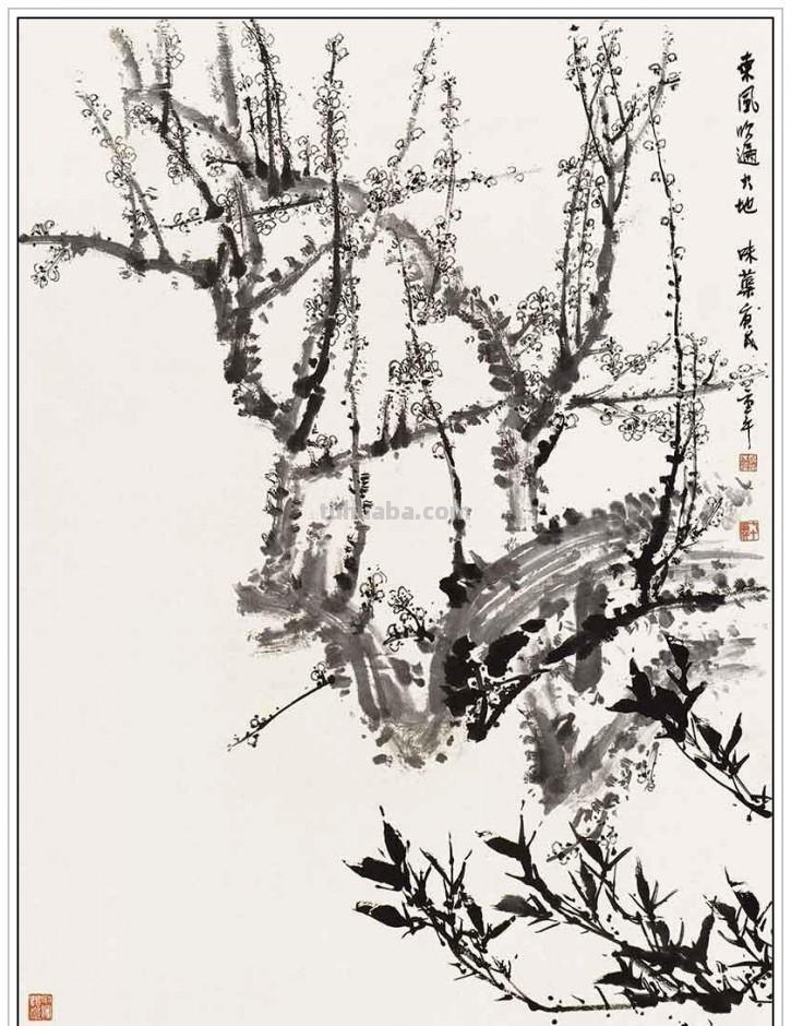 近现代著名画家、美术教育家郭味蕖四十四幅经典绘画作品赏析