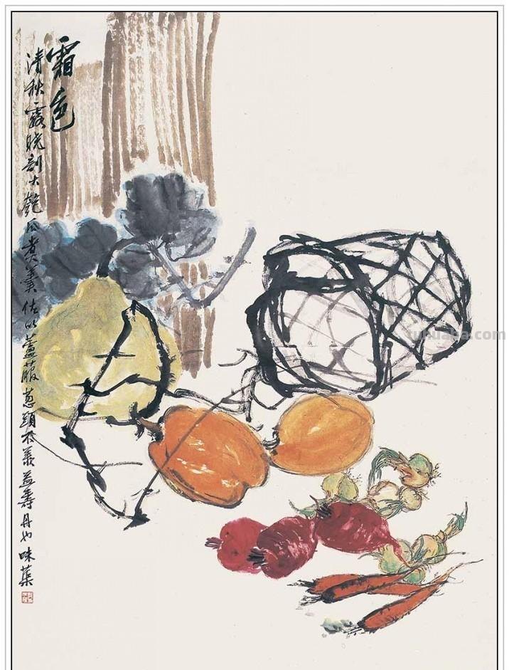 近现代著名画家、美术教育家郭味蕖四十四幅经典绘画作品赏析