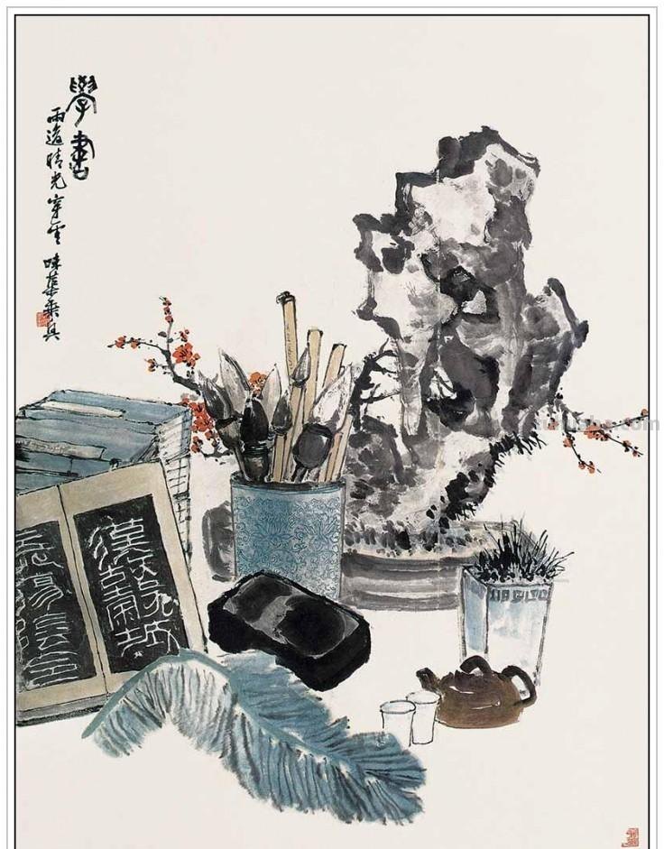 近现代著名画家、美术教育家郭味蕖四十四幅经典绘画作品赏析