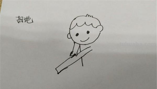 扫把怎么画简笔画（扫把怎么画简笔画图片）