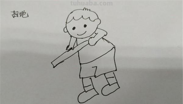 扫把怎么画简笔画（扫把怎么画简笔画图片）