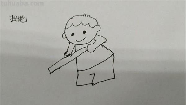扫把怎么画简笔画（扫把怎么画简笔画图片）