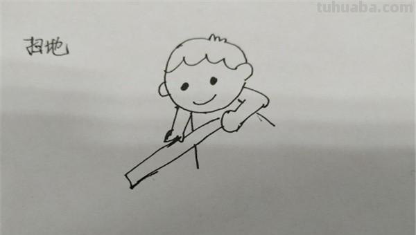 扫把怎么画简笔画（扫把怎么画简笔画图片）