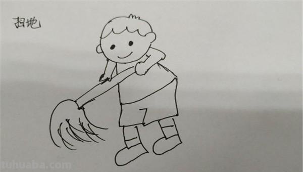 扫把怎么画简笔画（扫把怎么画简笔画图片）