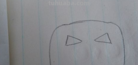 如何画出万圣节南瓜灯的简笔画?