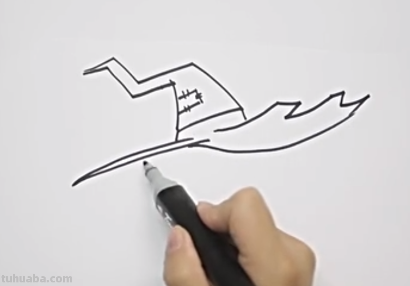 如何画出万圣节南瓜灯的简笔画?