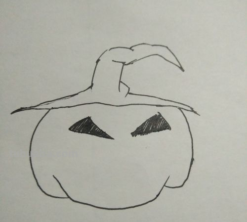 万圣节简笔画有哪些方法