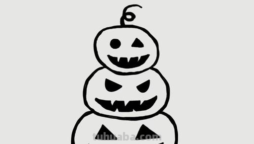 万圣节简笔画有哪些方法