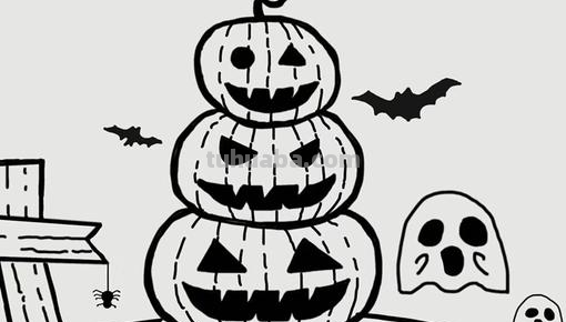 万圣节简笔画有哪些方法