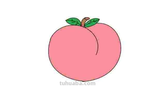 简笔画桃子怎么画（简笔画桃子怎么画视频）