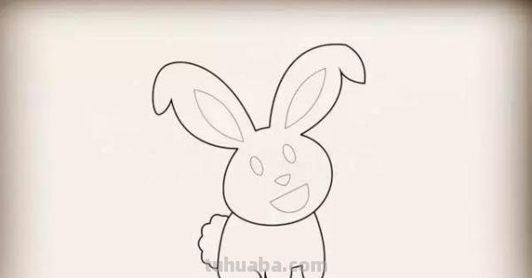 动物简笔画怎么画 最简单的简笔画小兔子怎么画？