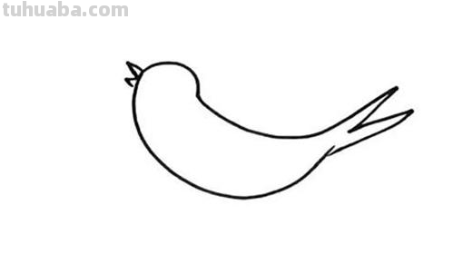 小鸟的简笔画应该怎样画?