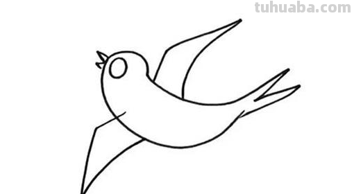 小鸟的简笔画应该怎样画?