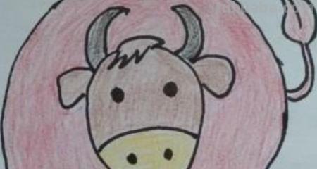 小牛怎么画简笔画 儿童简笔画（11）牛的画法？