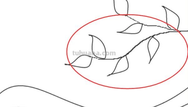 春雨怎么画简笔画 儿童简笔画:美丽春天的画法？