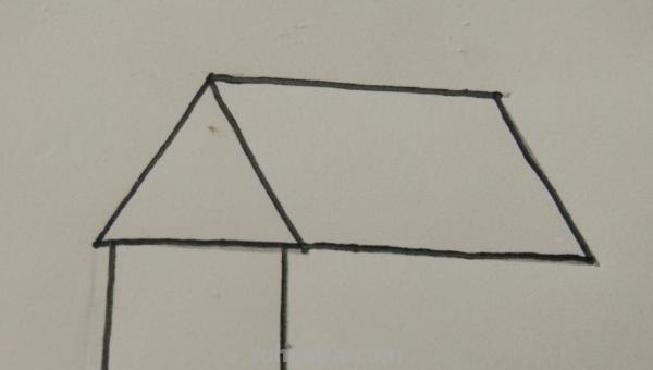 家怎么画简笔画 幼儿园简笔画房子怎么画？