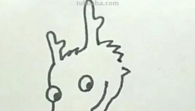 龙怎么画简笔画 简笔画-如何画龙头的简笔画? 龙怎么画简笔画 简笔画-如何画龙头的简笔画?