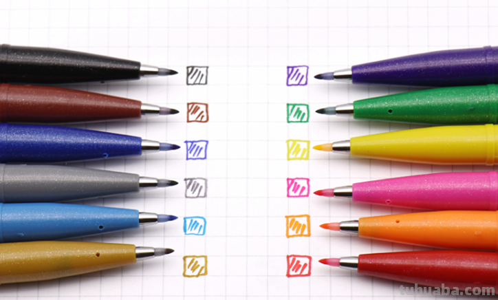 绘画好助手~十款品质日系水彩笔推荐