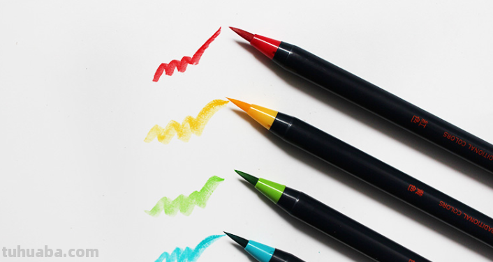 绘画好助手~十款品质日系水彩笔推荐