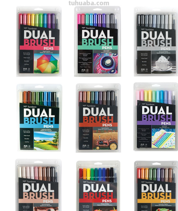 绘画好助手~十款品质日系水彩笔推荐