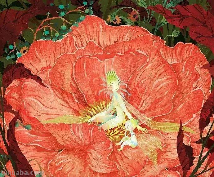 水彩画，插画鲜艳的色彩，超赞的设计，你喜欢哪一幅