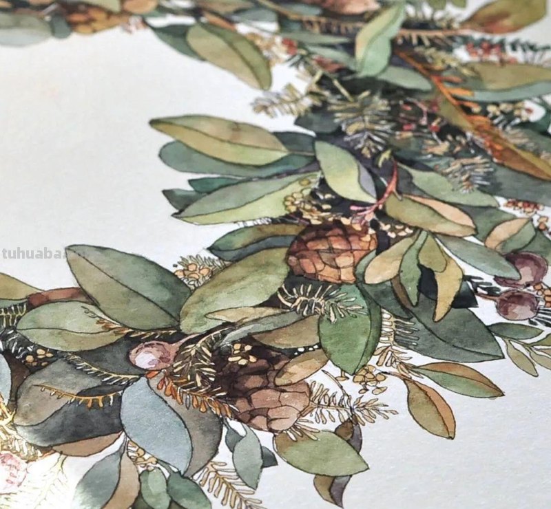 美醉，水彩女神笔下的插画，27万粉丝之疯狂，一笔一画吹爆了