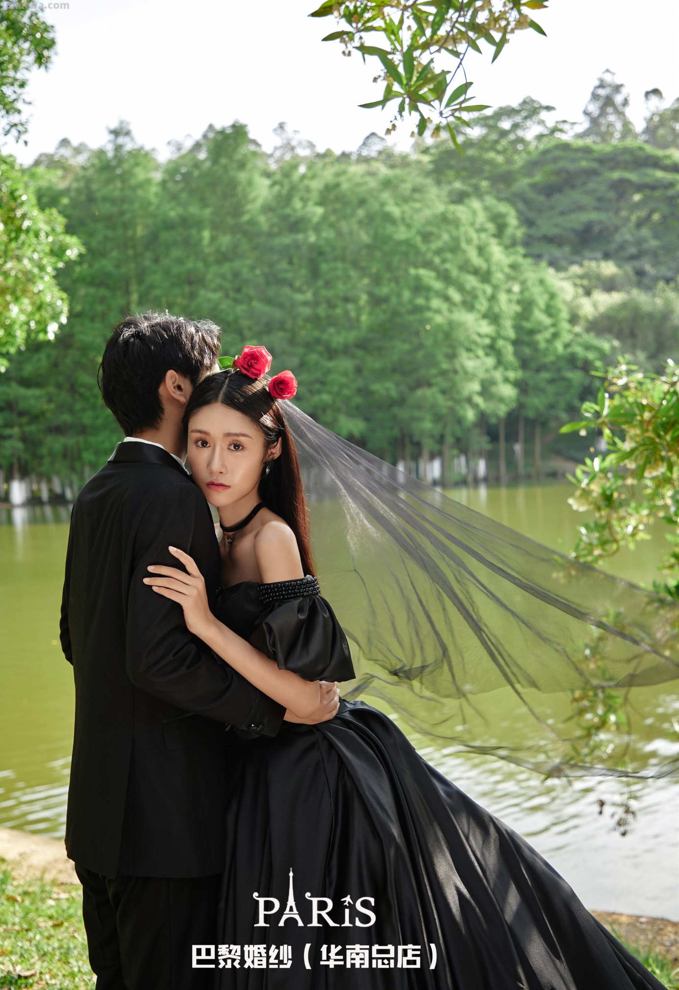 巴黎婚纱(华南总店)-原创-不一样的黑色婚纱照-暗黑森系绝了 巴黎婚纱(华南总店)-原创-不一样的黑色婚纱照-暗黑森系绝了