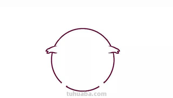 猪的简笔画怎么画