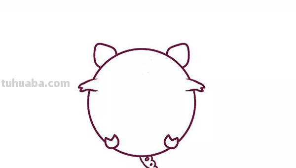 猪的简笔画怎么画