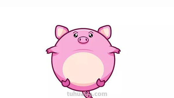 猪的简笔画怎么画