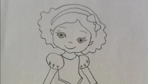 简单又漂亮的小公主怎么画