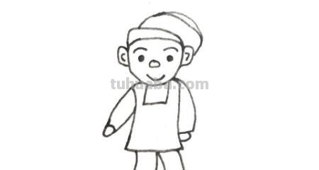 阿姨怎么画简笔画 简笔画保洁员阿姨的画法? 阿姨怎么画简笔画 简笔画保洁员阿姨的画法?
