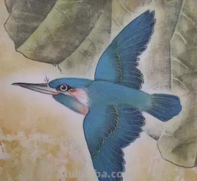 图文教程丨26幅花鸟,翠鸟的画法(太全了~) 图文教程丨26幅花鸟,翠鸟的画法(太全了~)