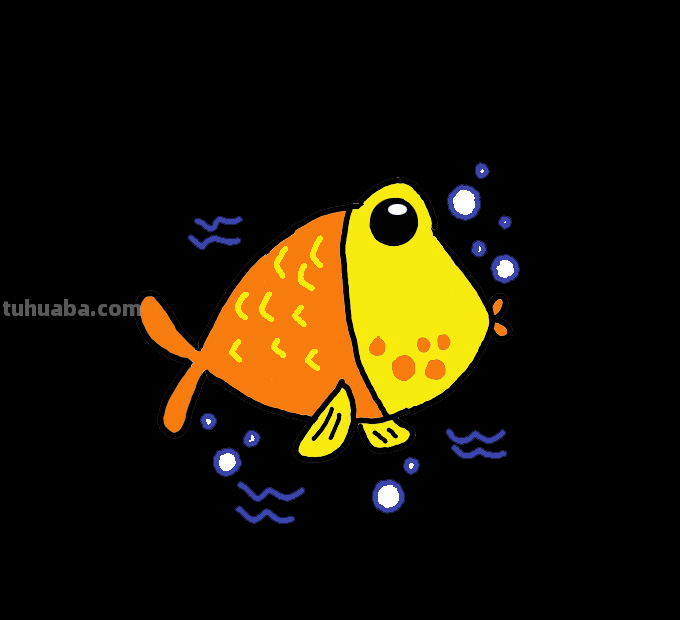 小鱼简笔画分步图文及视频教程，轻松变身绘画达人