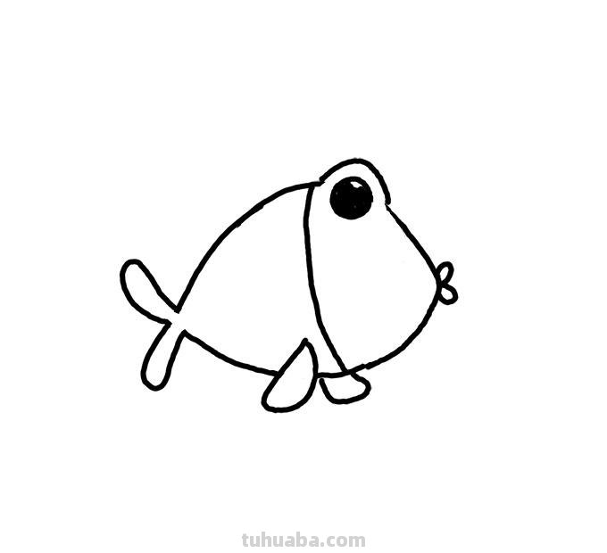 小鱼简笔画分步图文及视频教程，轻松变身绘画达人