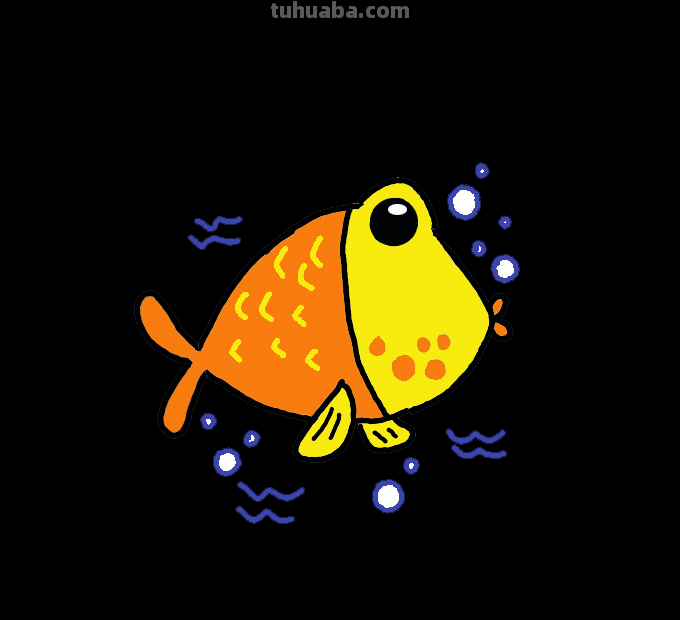 小鱼简笔画分步图文及视频教程，轻松变身绘画达人