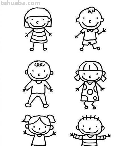 超级萌哒简笔画小人人,适用于贺卡签名、手账等,我现在要去画啦 超级萌哒简笔画小人人,适用于贺卡签名、手账等,我现在要去画啦