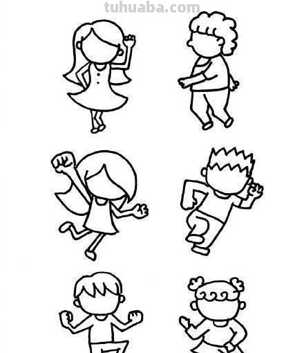 超级萌哒简笔画小人人,适用于贺卡签名、手账等,我现在要去画啦 超级萌哒简笔画小人人,适用于贺卡签名、手账等,我现在要去画啦