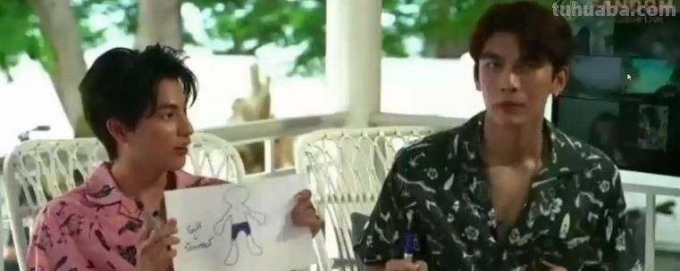 mew&gulf,要求:糕糕和繆,各给对方画一个穿着泳衣的简笔画 mew&gulf,要求:糕糕和繆,各给对方画一个穿着泳衣的简笔画