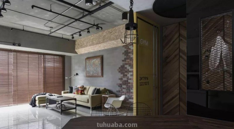 老公精心装的87㎡复古工业风，爱装修胜过爱手办的肥宅梦想