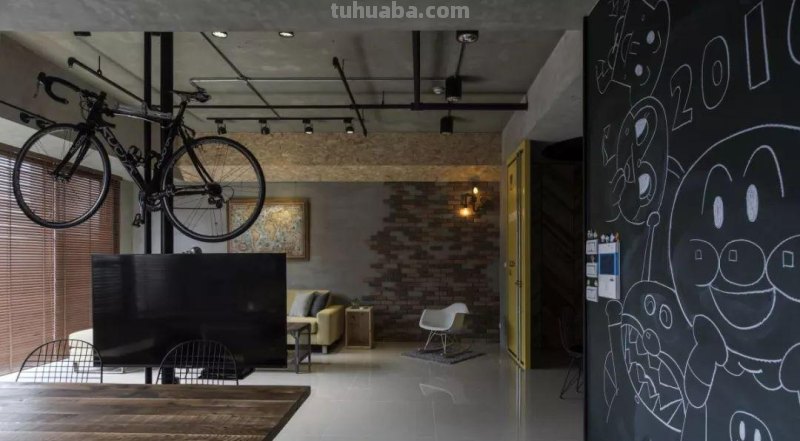 老公精心装的87㎡复古工业风，爱装修胜过爱手办的肥宅梦想