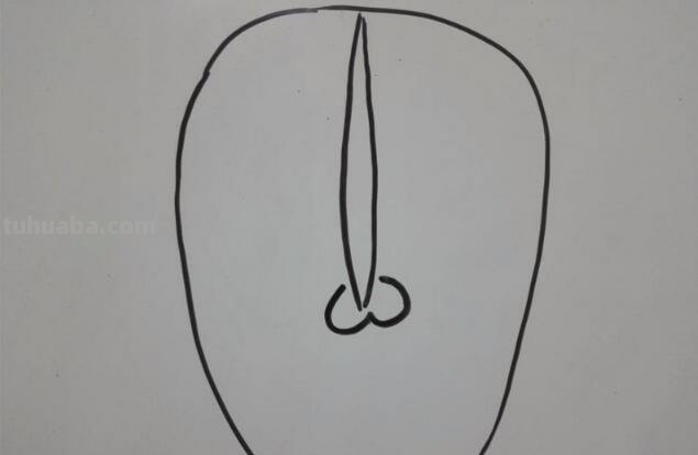 儿童脸谱简笔画图片