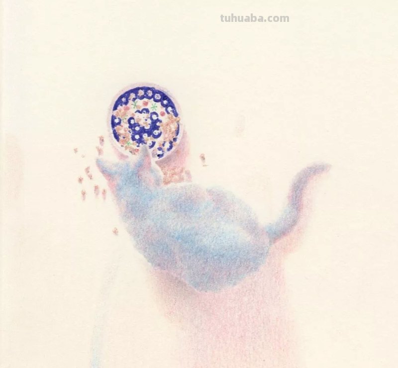 这些彩铅画，画的不是真实，但是温暖迷人