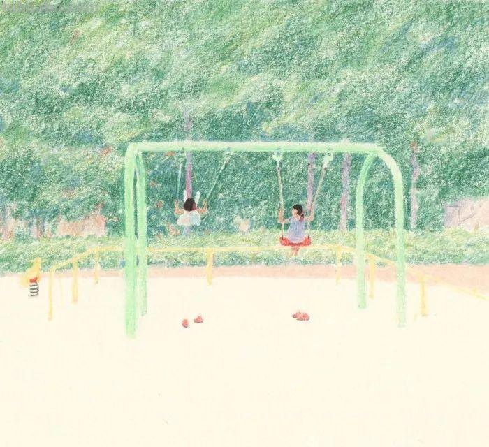 这些彩铅画,画的不是真实,但是温暖迷人 这些彩铅画,画的不是真实,但是温暖迷人