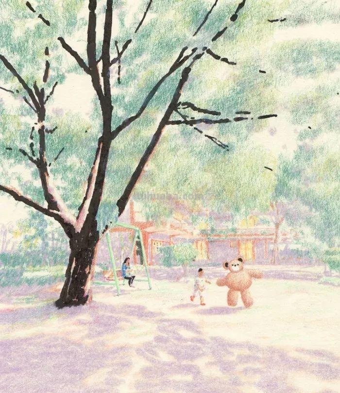 这些彩铅画,画的不是真实,但是温暖迷人 这些彩铅画,画的不是真实,但是温暖迷人