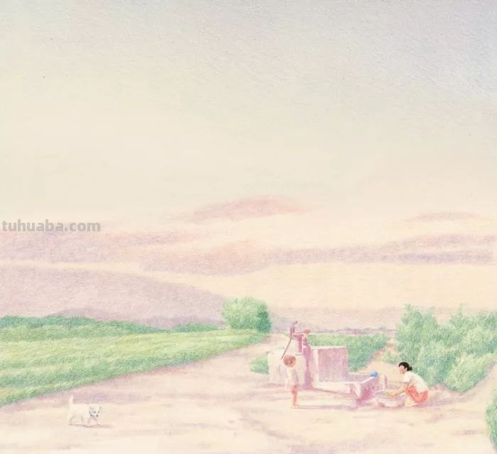 这些彩铅画,画的不是真实,但是温暖迷人 这些彩铅画,画的不是真实,但是温暖迷人