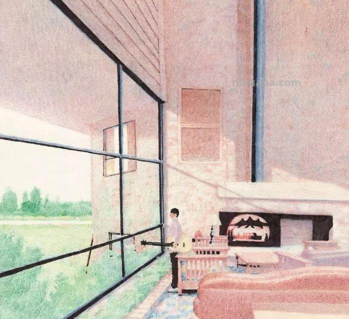 这些彩铅画,画的不是真实,但是温暖迷人 这些彩铅画,画的不是真实,但是温暖迷人