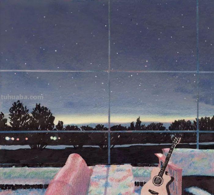 这些彩铅画,画的不是真实,但是温暖迷人 这些彩铅画,画的不是真实,但是温暖迷人