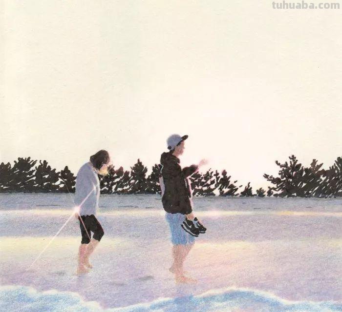 这些彩铅画,画的不是真实,但是温暖迷人 这些彩铅画,画的不是真实,但是温暖迷人